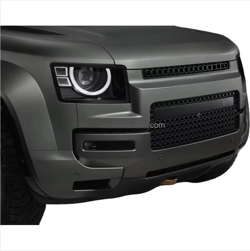 For  Defender 2020- Base Upgrade to OCTA Version Front and Rear Bumper Completely gloss black or primed color Body Kit